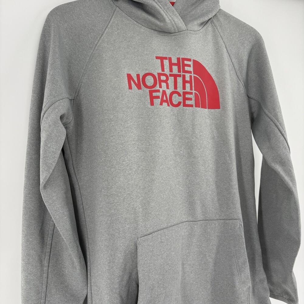 The North Face Women's Half Dome Hoodie Size Medium Gray Sweatshirt Pullover - Picture 4 of 9